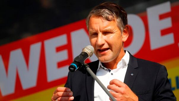 Bjoern Hoecke, del partido de extrema derecha de Alemania Alternative for Germany (AfD).