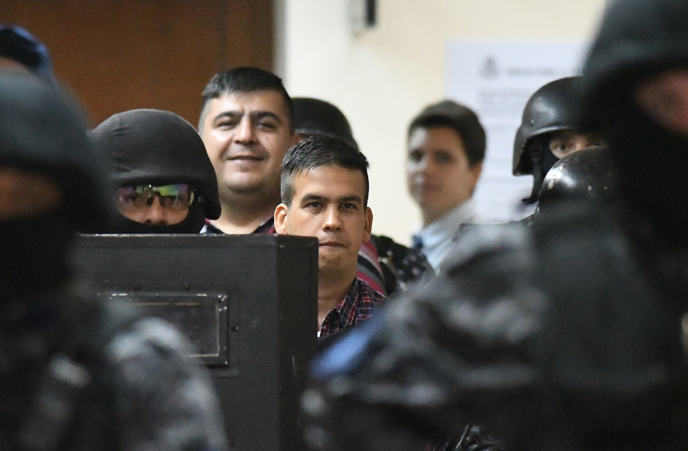 Machuca y Salomón, dos de los que serán juzgados.