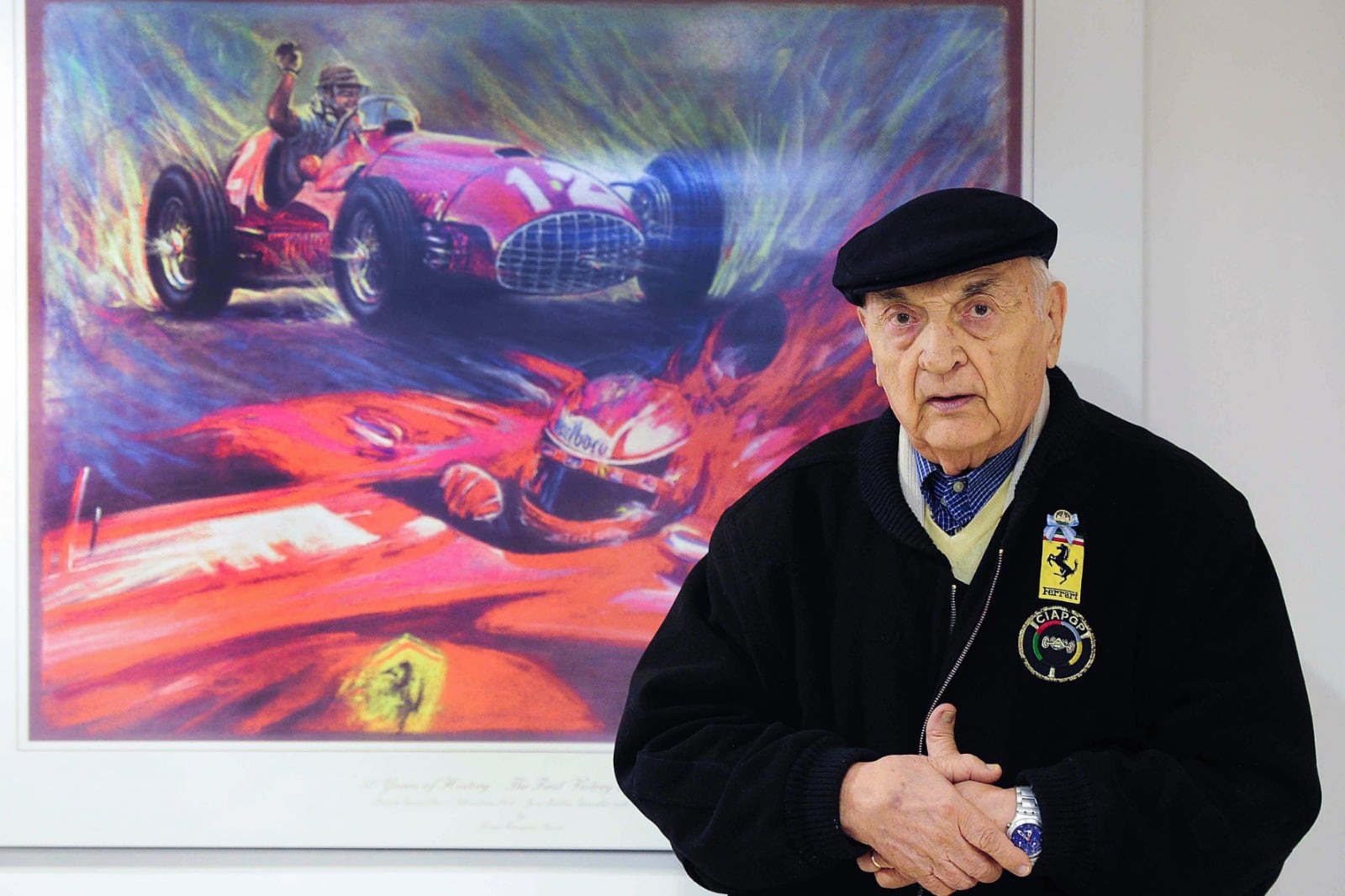 Froilán González, uno de los grandes pilotos argentinos de la historia.