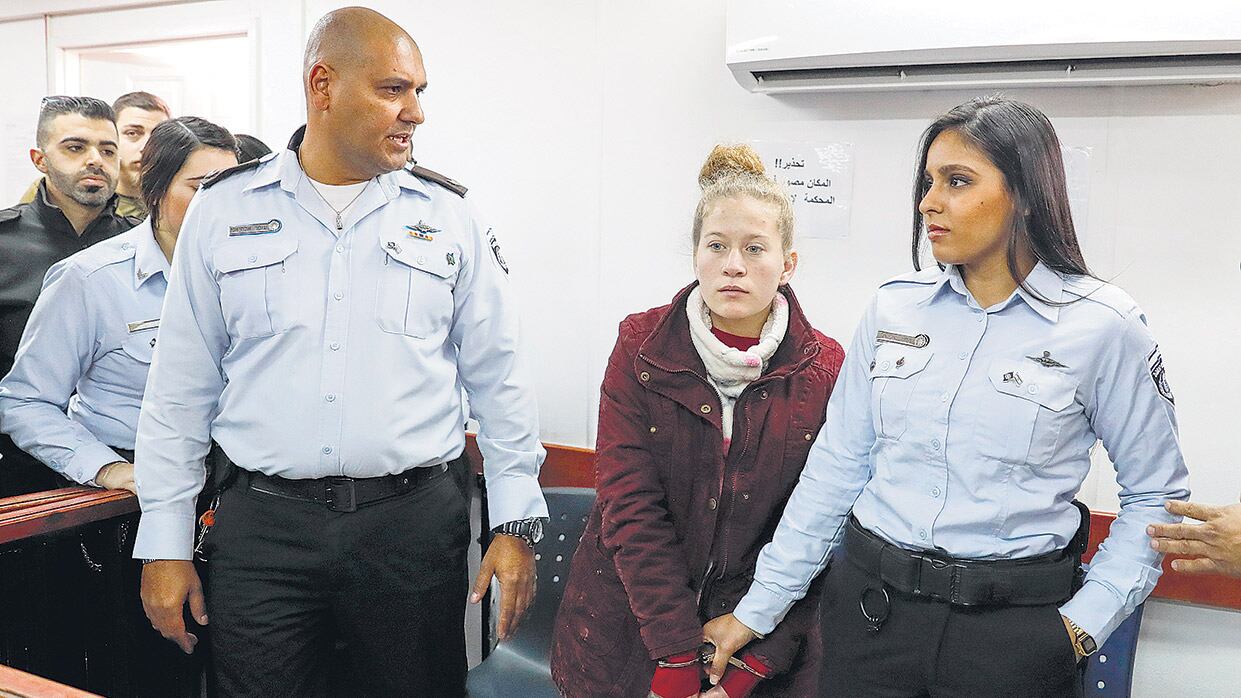 Tamini se presenta ante un juez militar en Jerusalén esta semana.