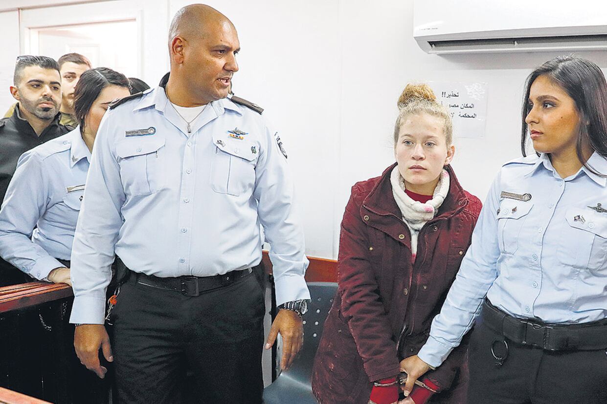 Tamini se presenta ante un juez militar en Jerusalén esta semana.