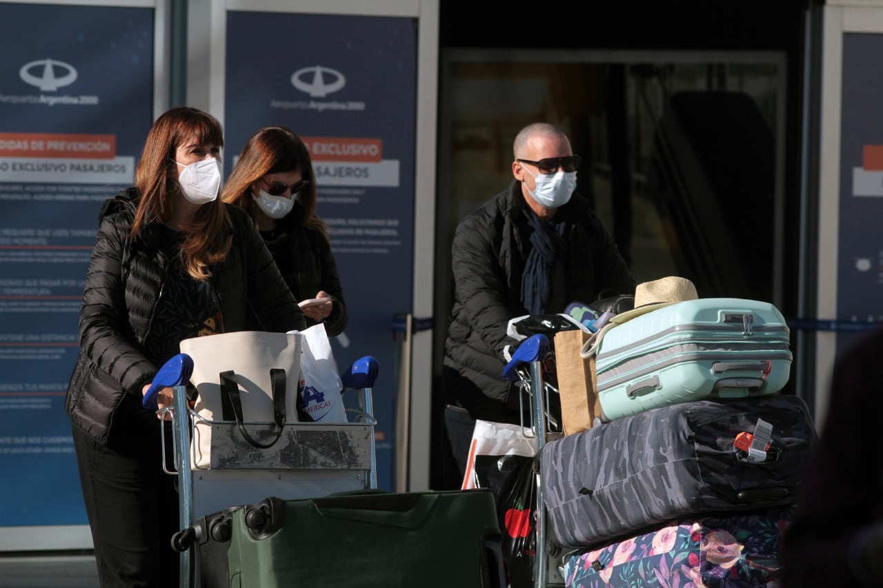 La mayoría de los turistas ingresaron por Ezeiza.