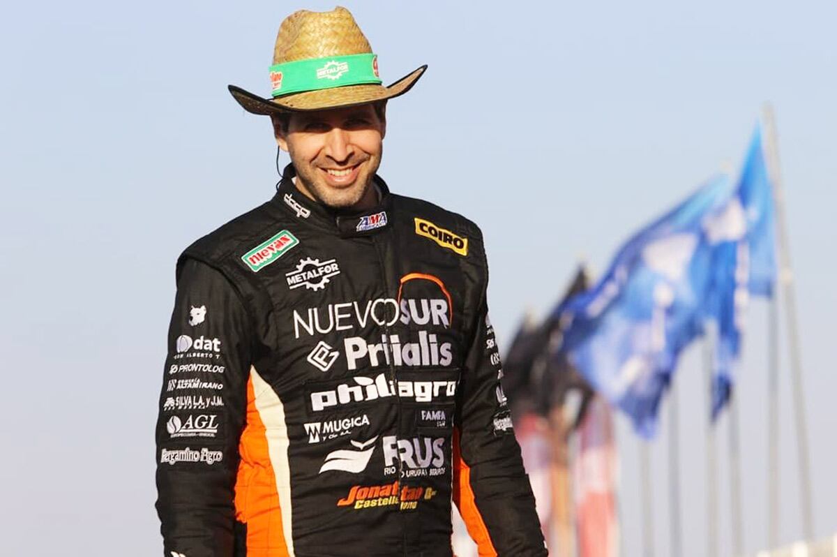 Jonatan Castellano marcó el mejor tiempo en Toay