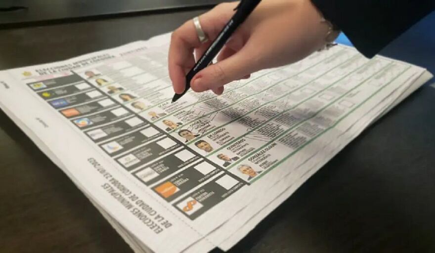 Por primera vez, los votantes tendrán una única boleta para elegir senadores y diputados nacionales.