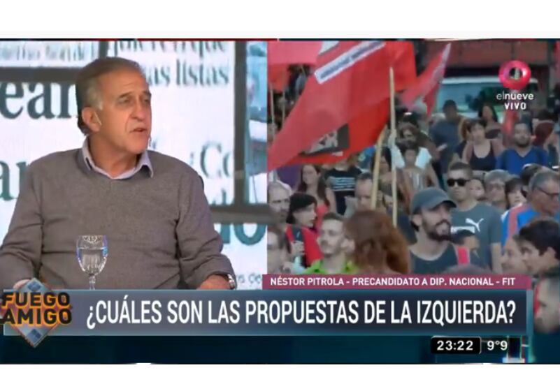 Foto: Fuego Amigo (Canal Nueve)