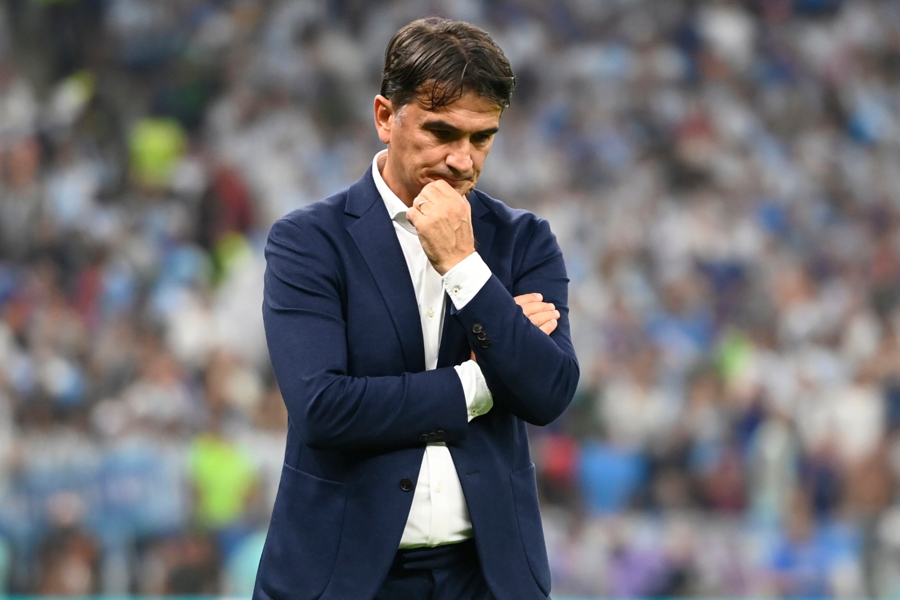 Dalic reconoció la superioridad de Argentina y destacó la calidad de Messi (@HNS_CFF).