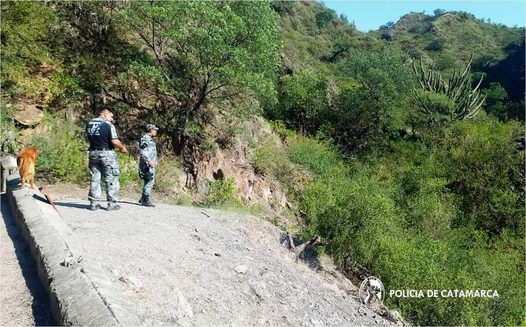 Operativo de búsqueda de Karina Chazarreta.