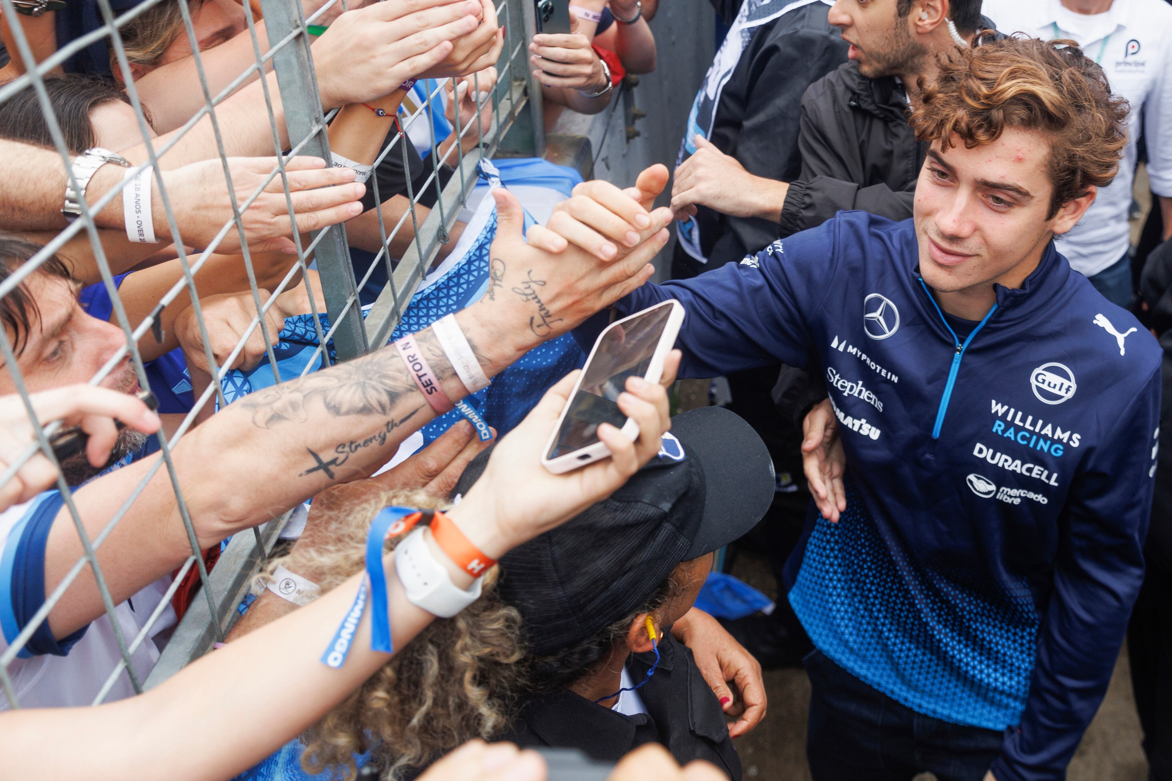 Franco Colapinto, en busca una butaca para el 2025.