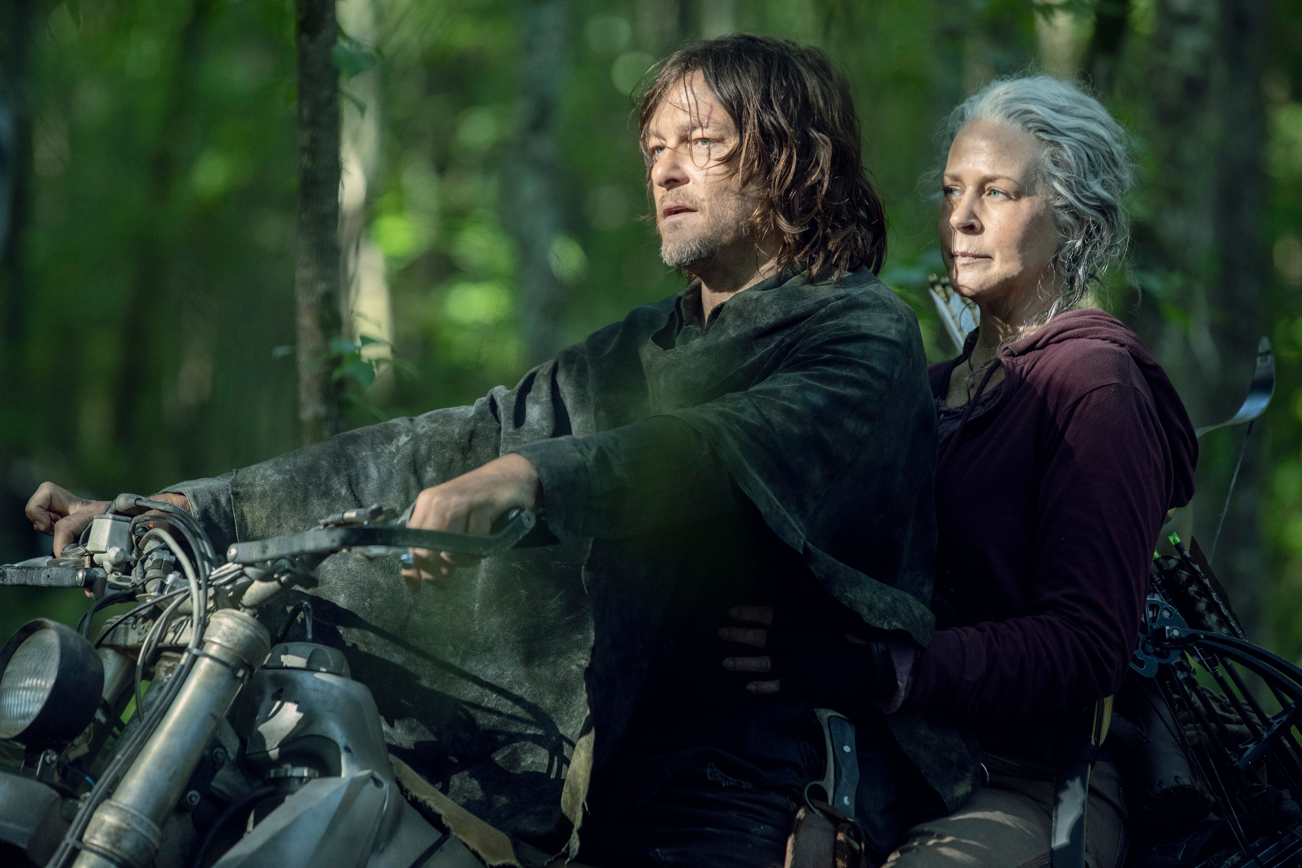 Daryl y Carol, nuevos cabecillas en la era post-Rick Grimes.