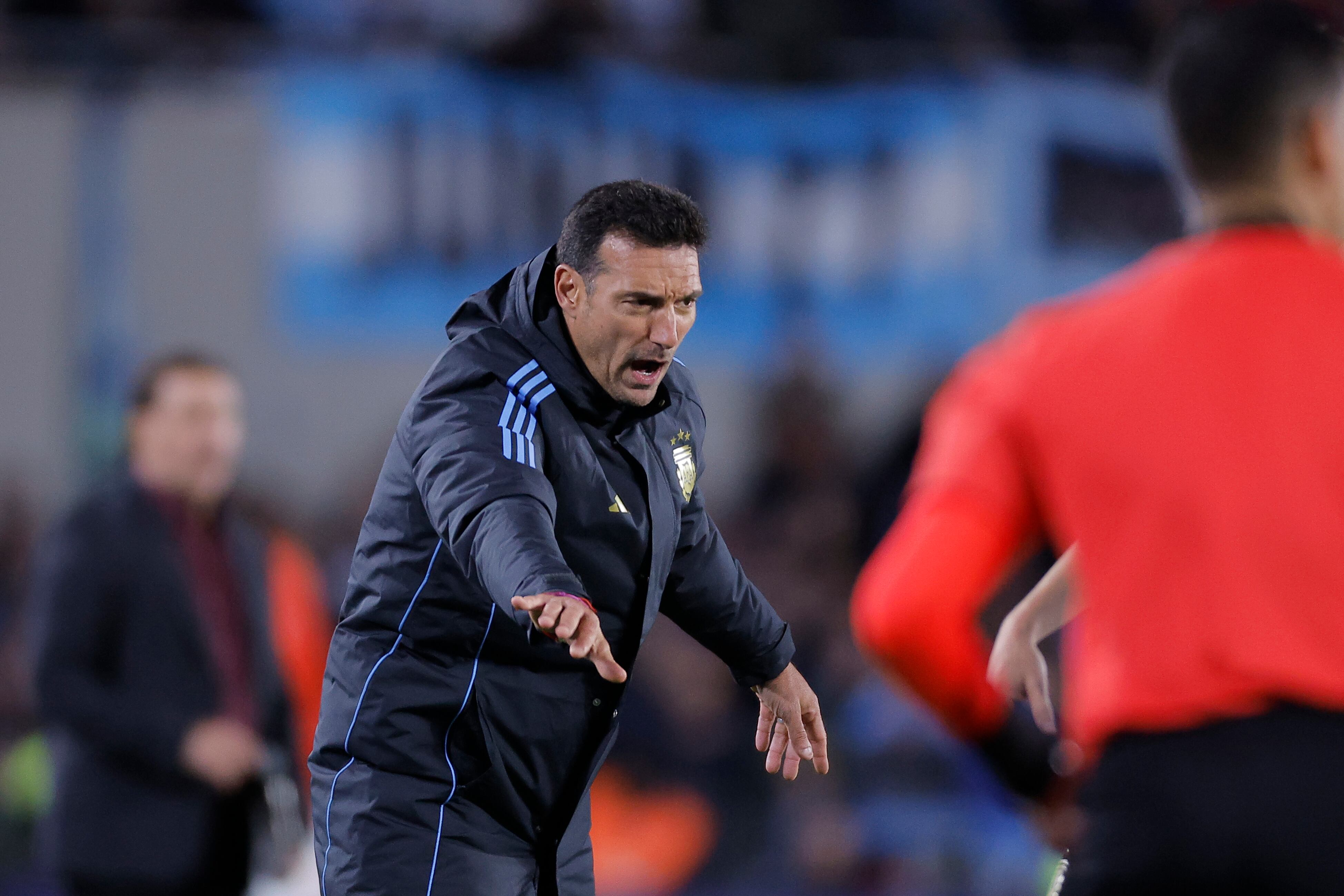 Scaloni valoró la reacción de la Selección en el segundo tiempo