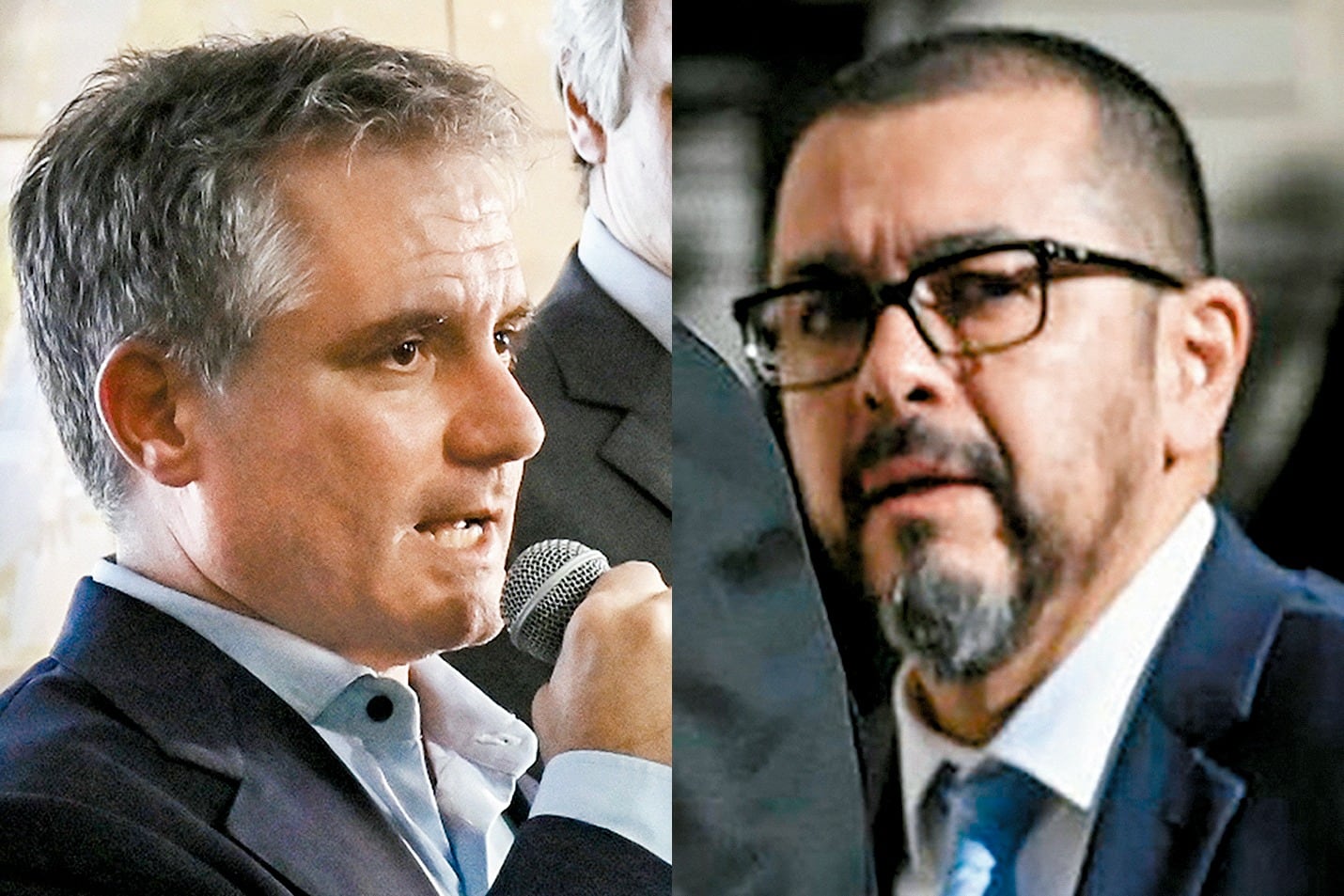 Marcelo D'Alessandro y Silvio Robles.