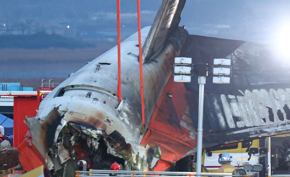 El accidente ocurrió ebn el aeropuerto de Muan.