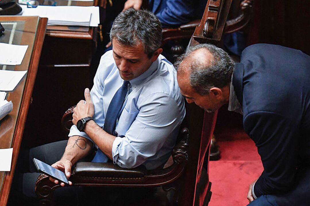 Martín y Lule Menem, en el centro de las denuncias por corrupción. 