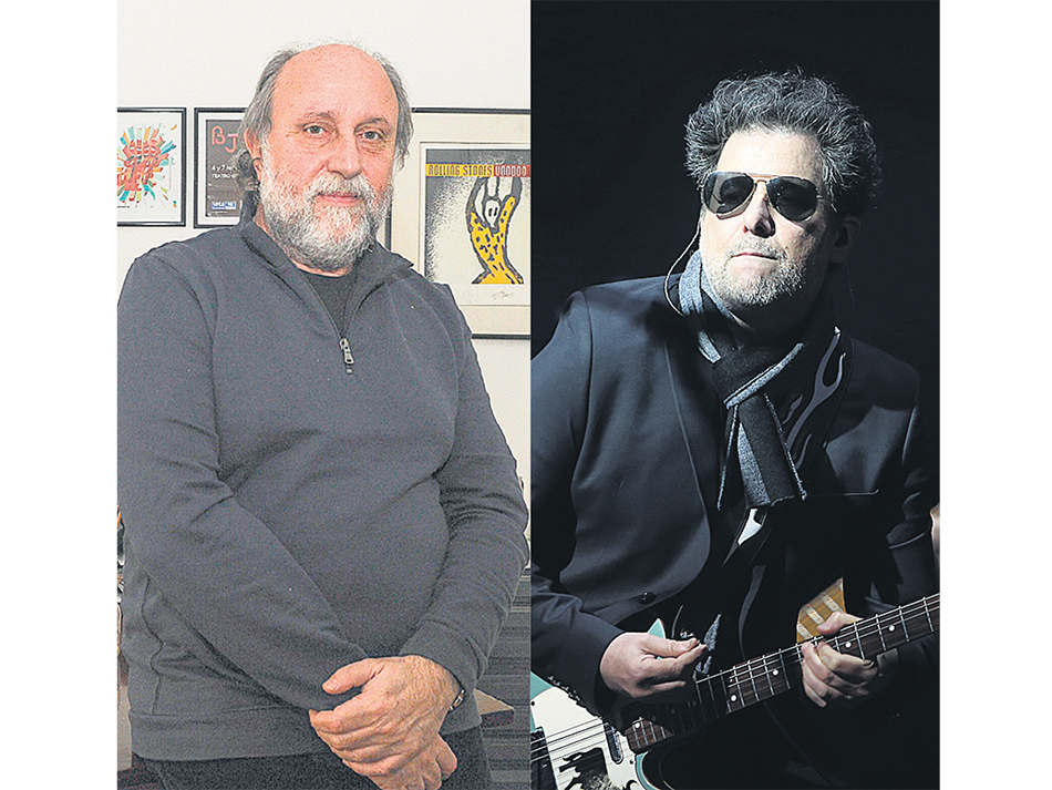 Daniel Grinbank y Andrés Calamaro, dos de los que opinaron.