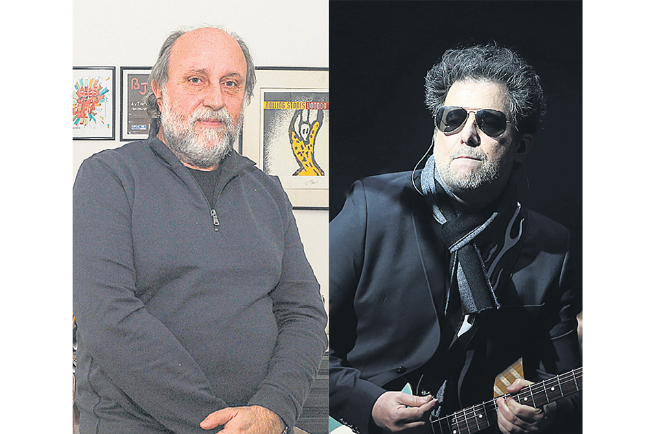 Daniel Grinbank y Andrés Calamaro, dos de los que opinaron.
