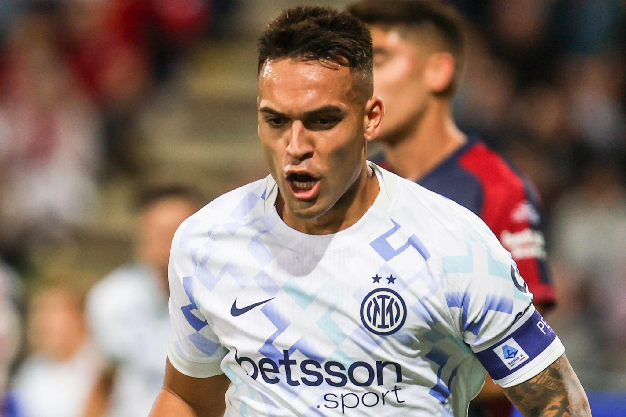 Lautaro Martínez festeja el primero neroazzurro