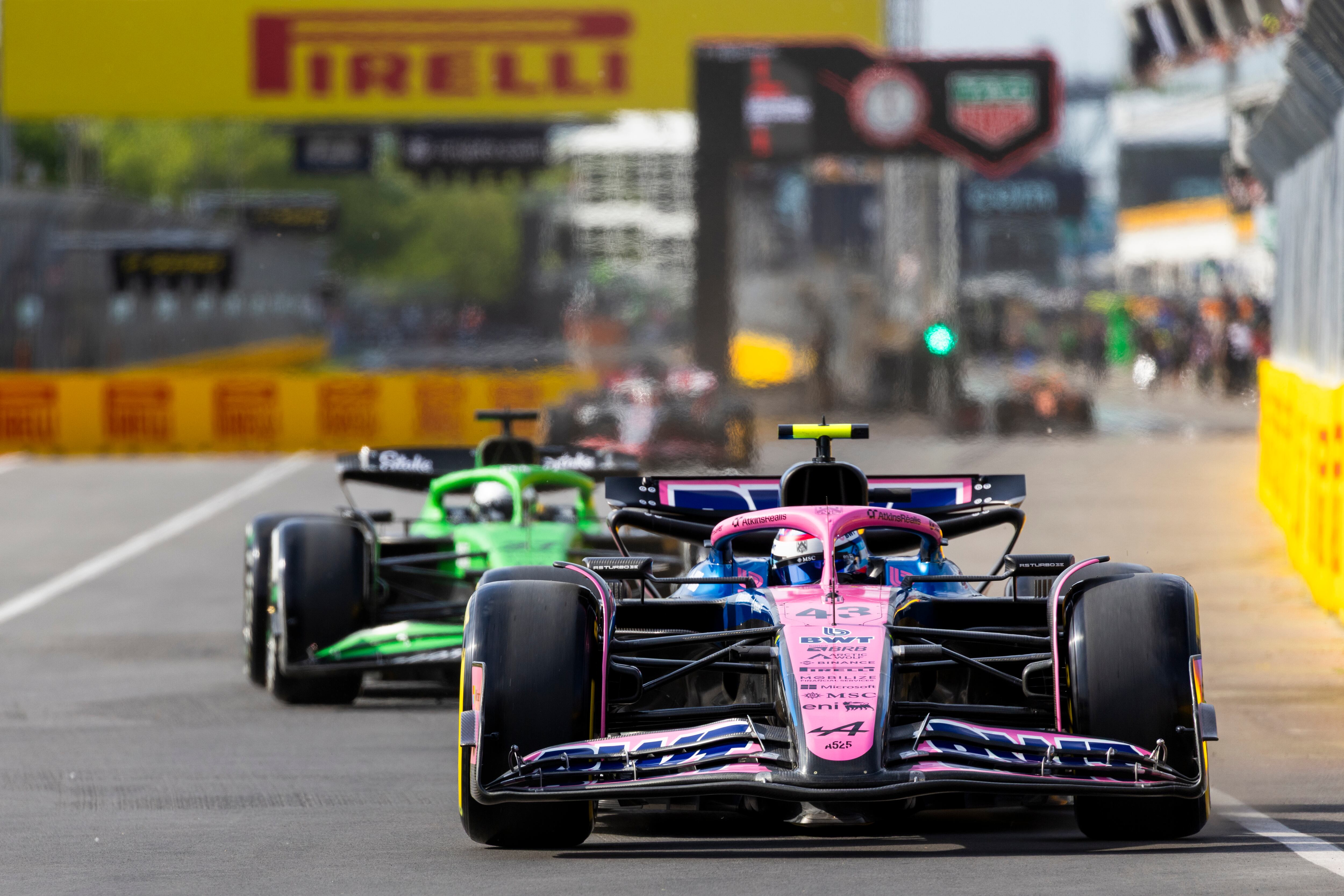 Colapinto corre en Silverstone