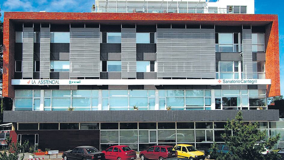 La beba debió ser internada en el sanatorio Cantegril.