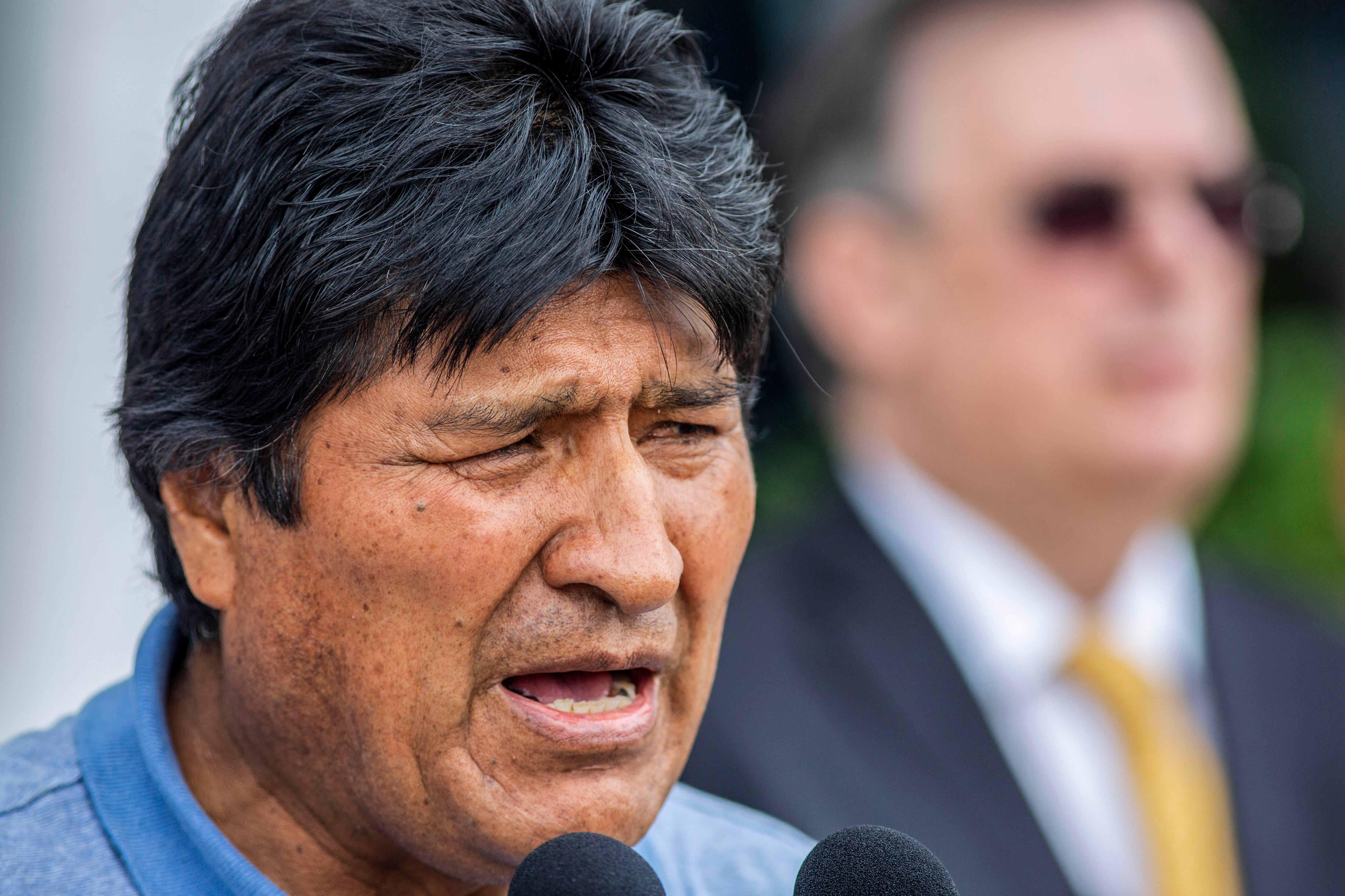Evo Morales, víctima de un golpe militar, civil y policial.