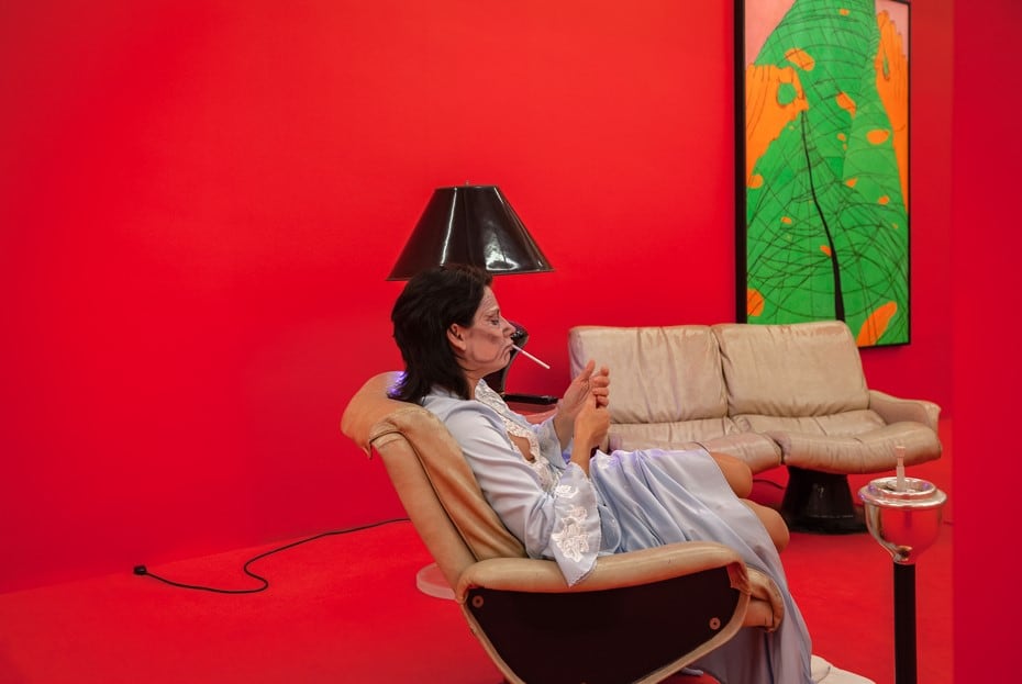 Con reminiscencias lyncheanas, la obra de Esborraz se exhibe en la galería Piedras.