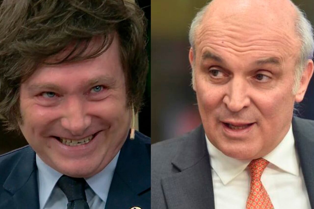 José Luis Espert y Javier Milei, junto al periodista y Luis Rosales, encabezaron en Córdoba el lanzamiento del frente "Avanza Libertad", un espacio político que aspira a un "futuro liberal".