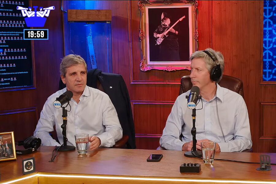 Caputo y Bausili en el programa de Gordo Dan.