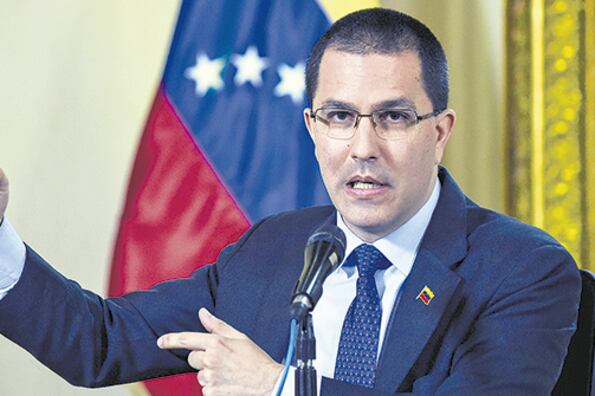 “No tenemos dependencia financiera y económica con los Estados Unidos”, dijo el canciller.