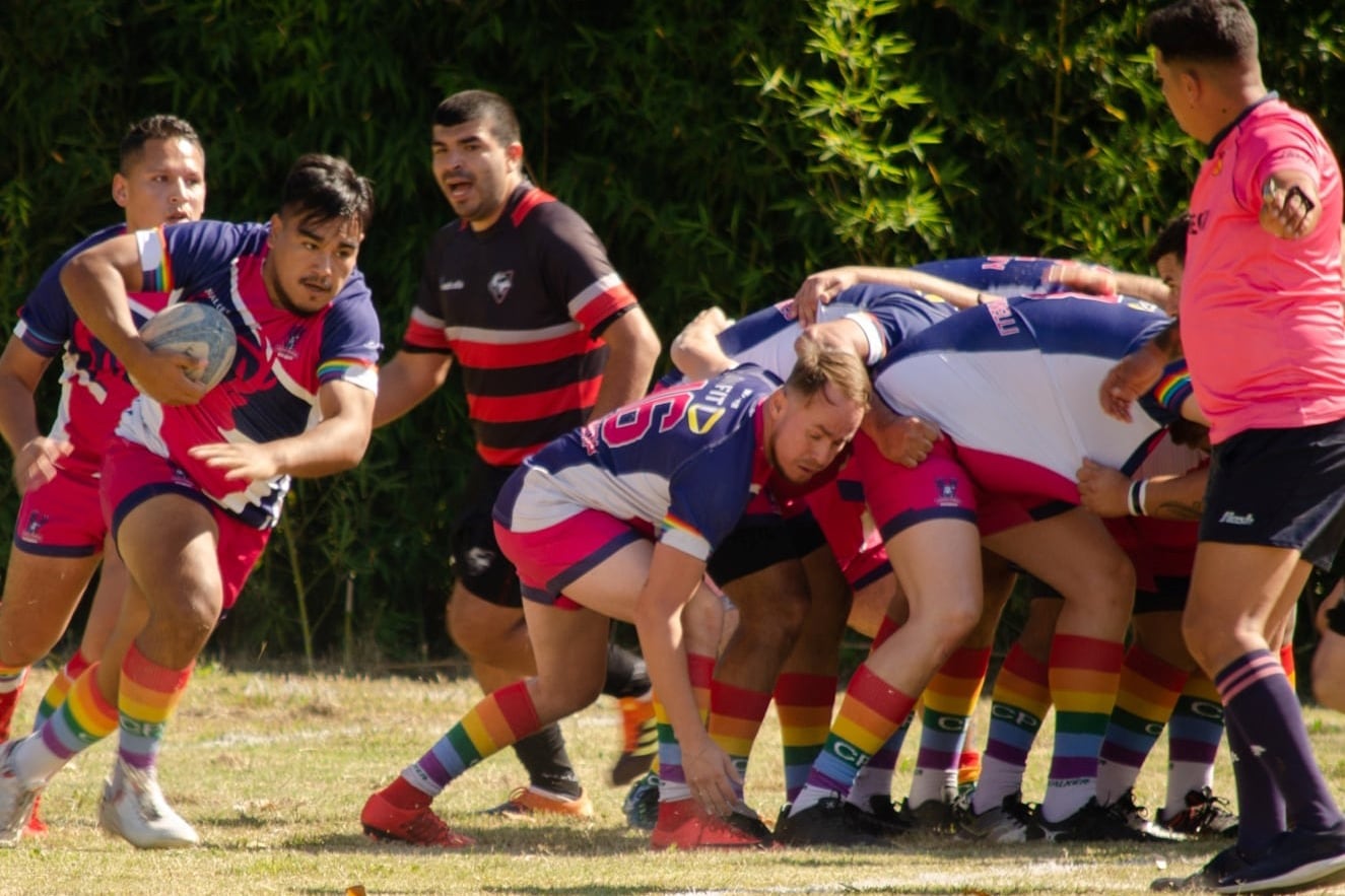 Los jugadores del equipo en medio de un partido