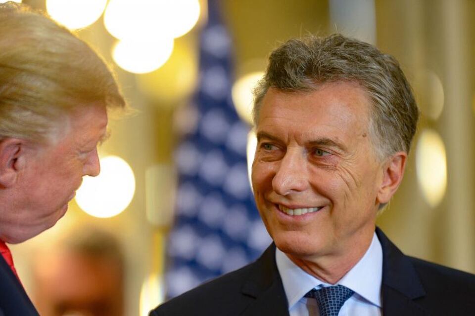 Mauricio Macri y Donald Trump, alineados en la política internacional sobre Medio Oriente.