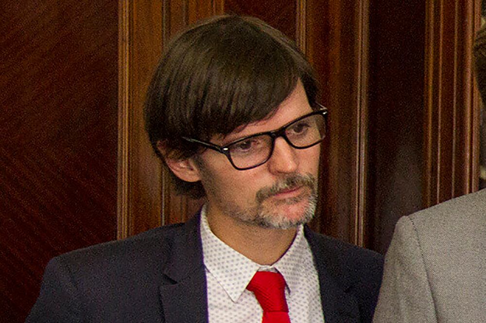 El embajador Sabino Vaca Narvaja se reunió con el presidente de la empresa China Energy Engineering Corporation.