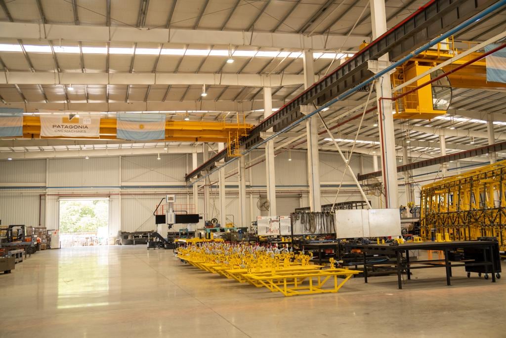 Patagonia CNC Machines una de las empresas bonaerenses beneficiadas por los créditos del Banco Provincia. 