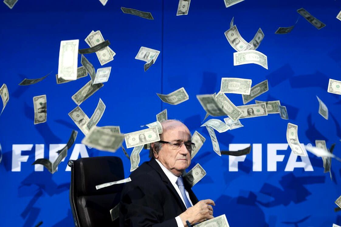 Joseph Blatter, presidente de la FIFA en el momento que estalló el escándalo