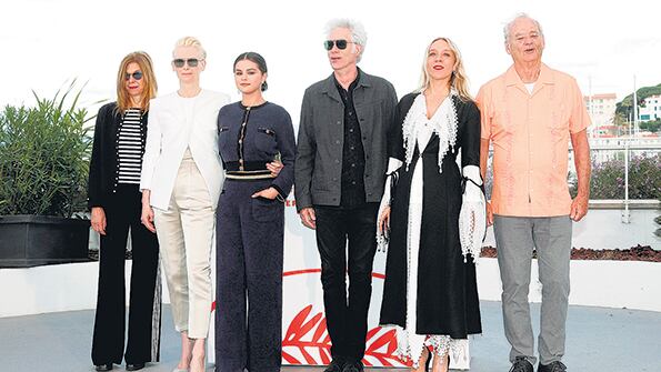 El equipo de The Dead Don’t Die en la alfombra roja del Festival de Cannes.