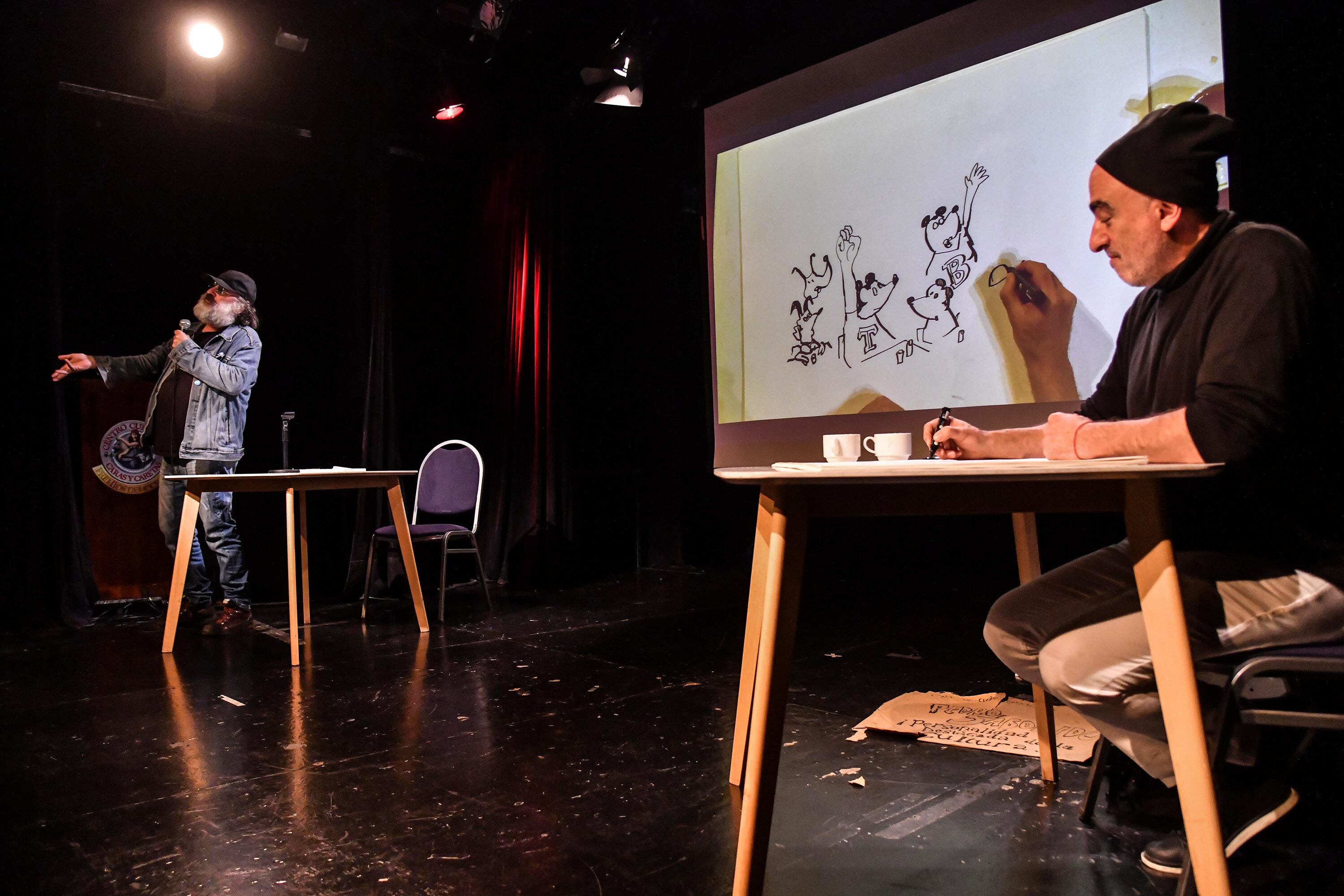 “Producir cultura es producir existencia para no estar bailando la música de otros todo el tiempo”, dijo Saborido.