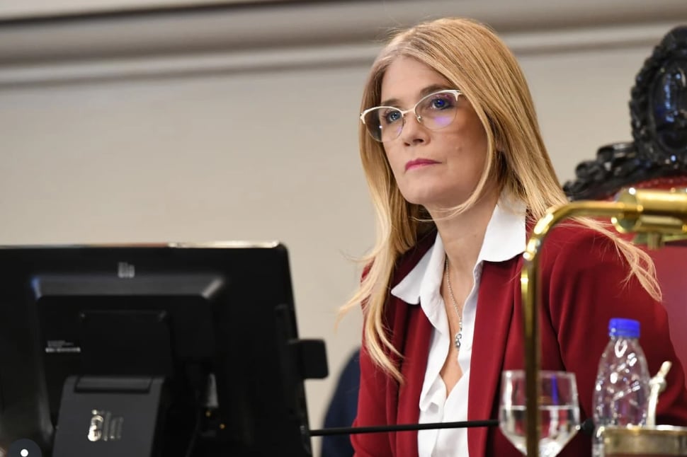 Verónica Magario, presidenta del Senado provincial. 