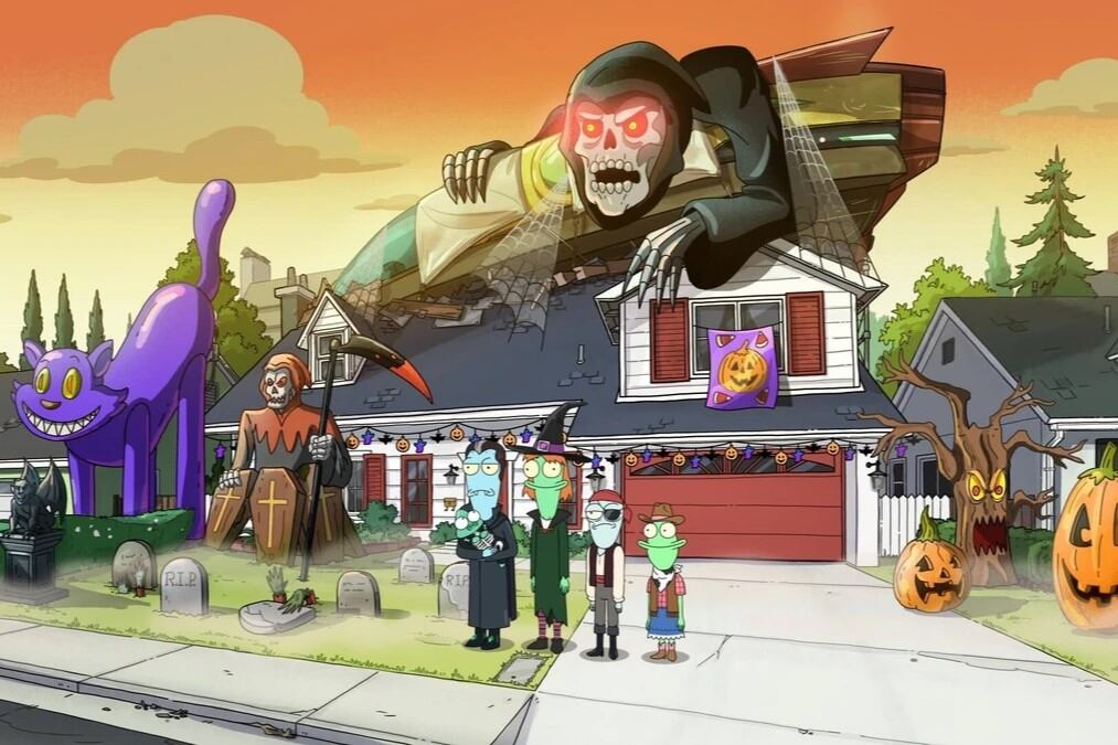 Octubre trae los especiales de Solar Opposites o Los Simpson, lo mejor del terror japonés y las últimas novedades en cine de miedo