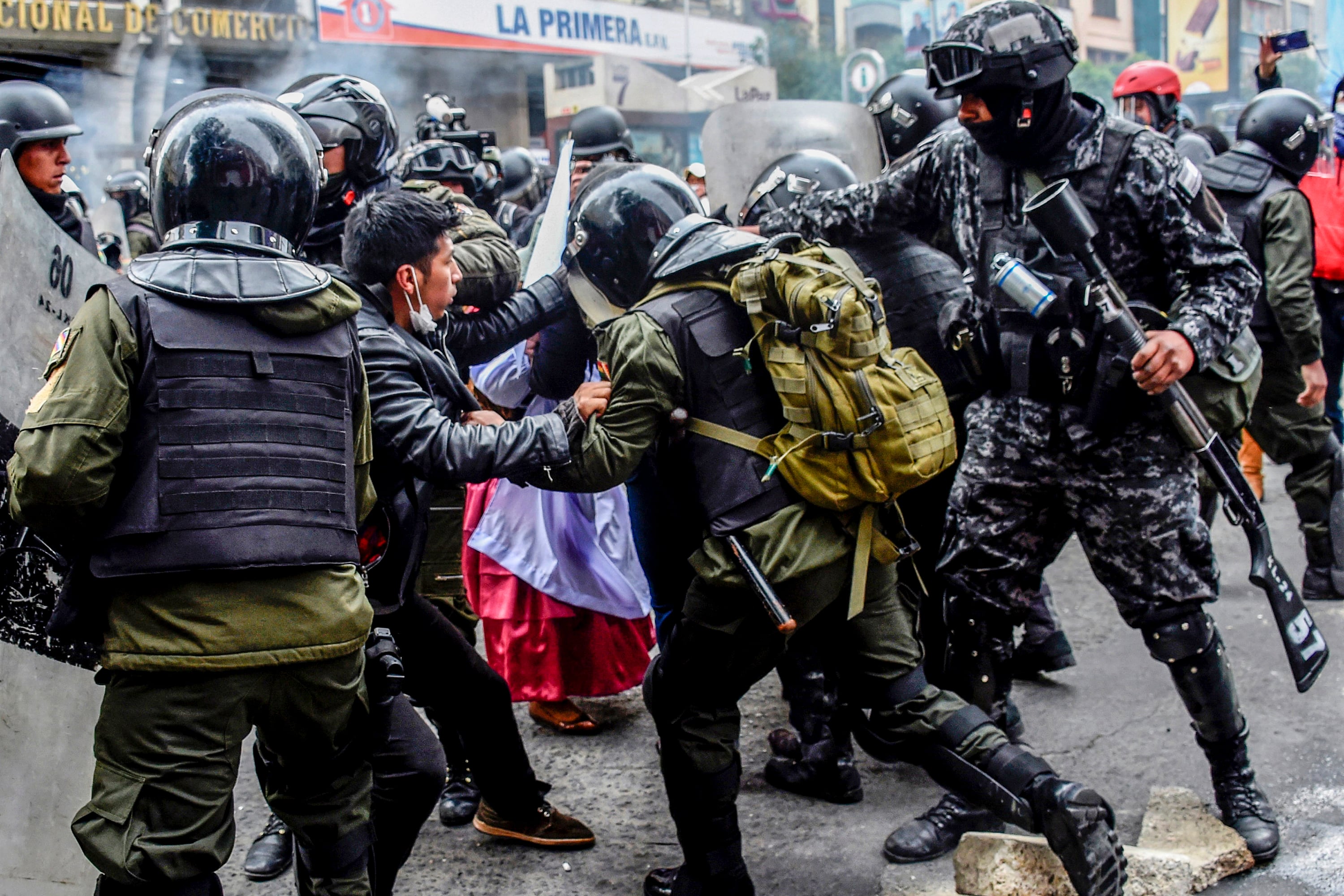 Una declaración clave sobre el envío de armas a Bolivia para apoyar el golpe contra Evo Morales.