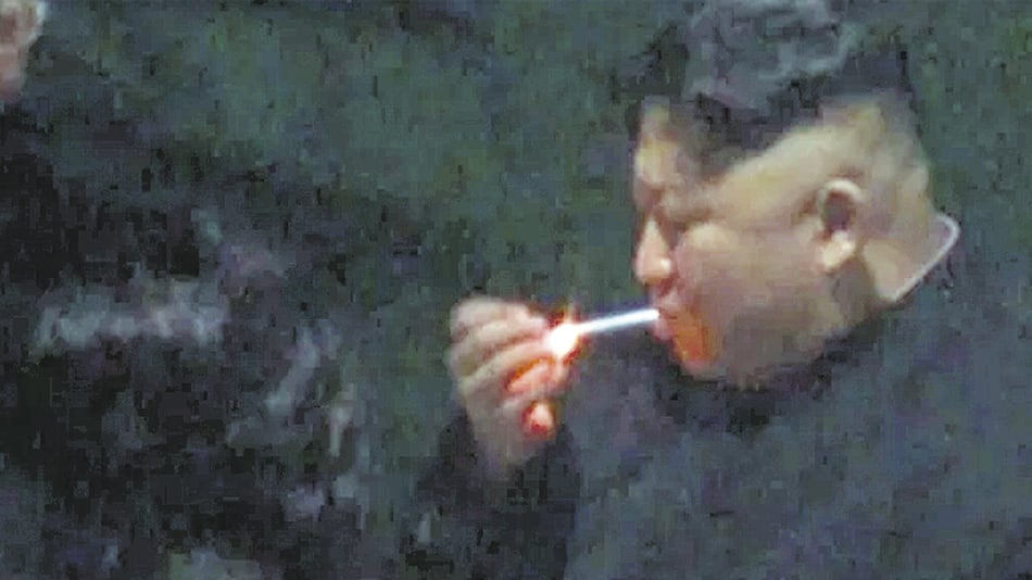 Imagen de Kim Jong Un en el viaje a Vietnam de un fotógrafo de Tbs.