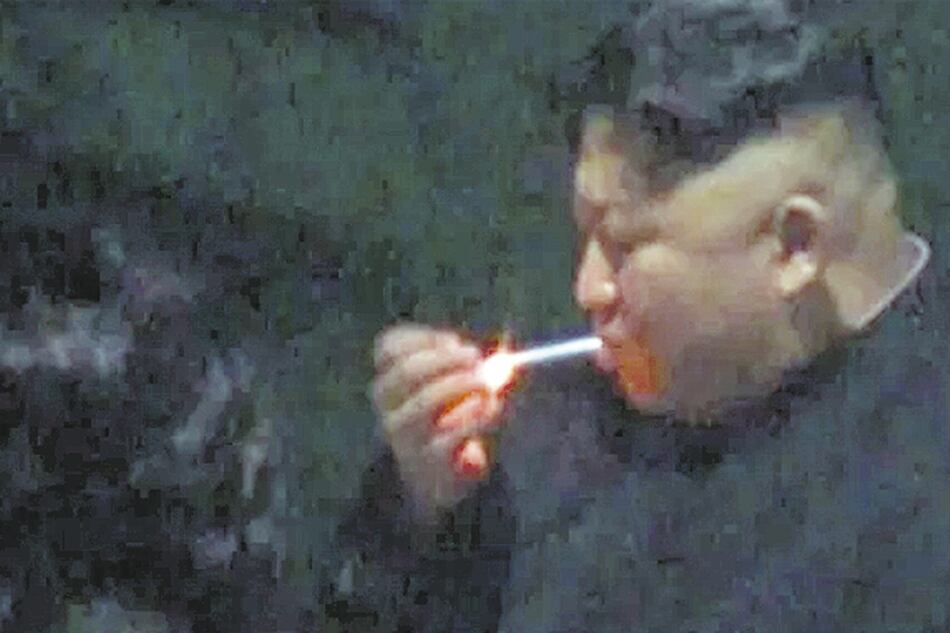 Imagen de Kim Jong Un en el viaje a Vietnam de un fotógrafo de Tbs.