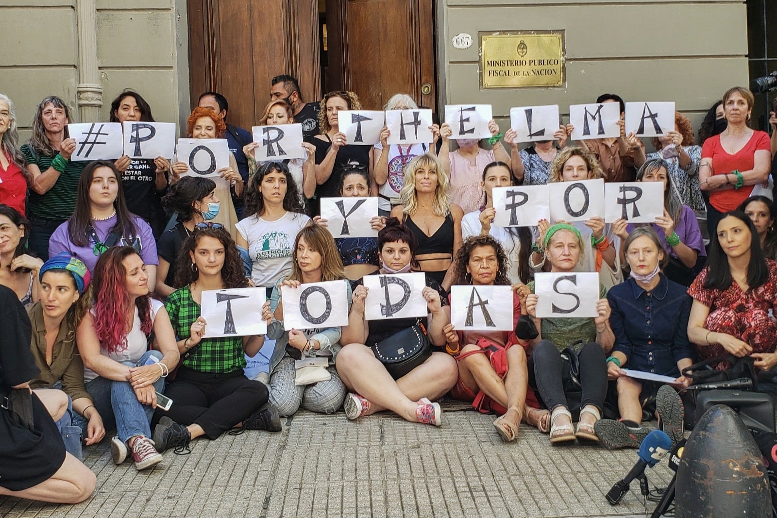 El pedido de justicia de Actrices Argentinas fue escuchado por las autoridades.