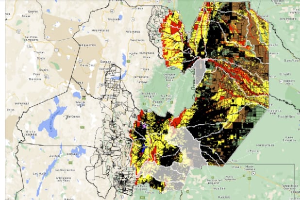 Nuevo mapa de OTBN de Salta.