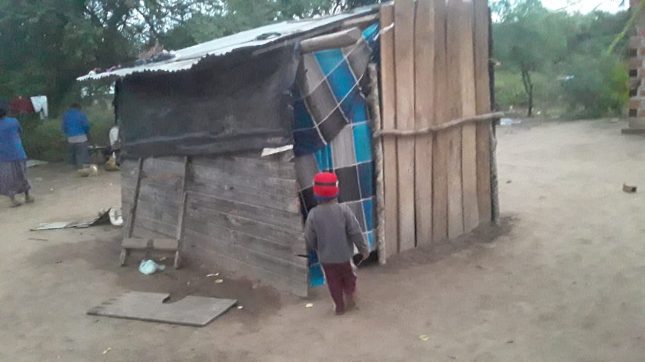 La vivienda de la familia del niño fallecido