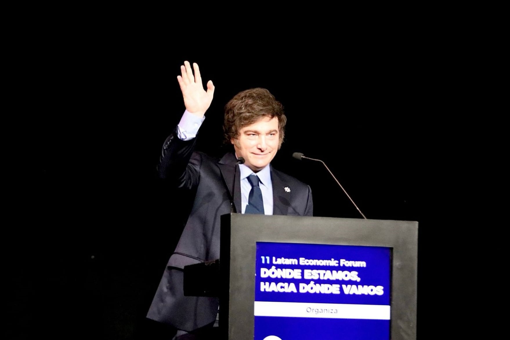 Milei participó de la 11° edición del Latam Economic Forum.