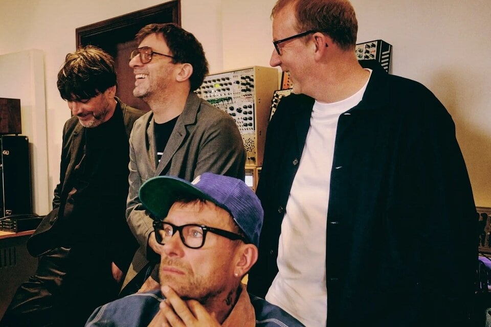 Blur es la primera banda confirmada del Primavera Sound Buenos Aires. Imagen: @blurofficial.