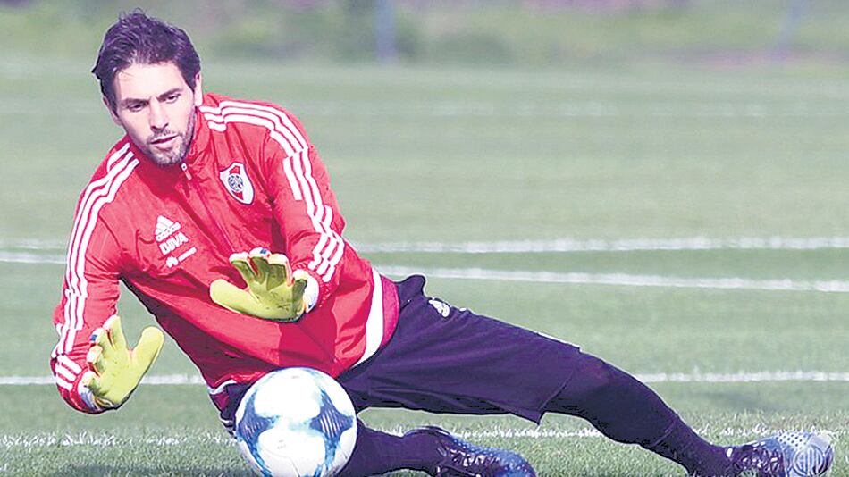 Germán Lux, arquero de River.