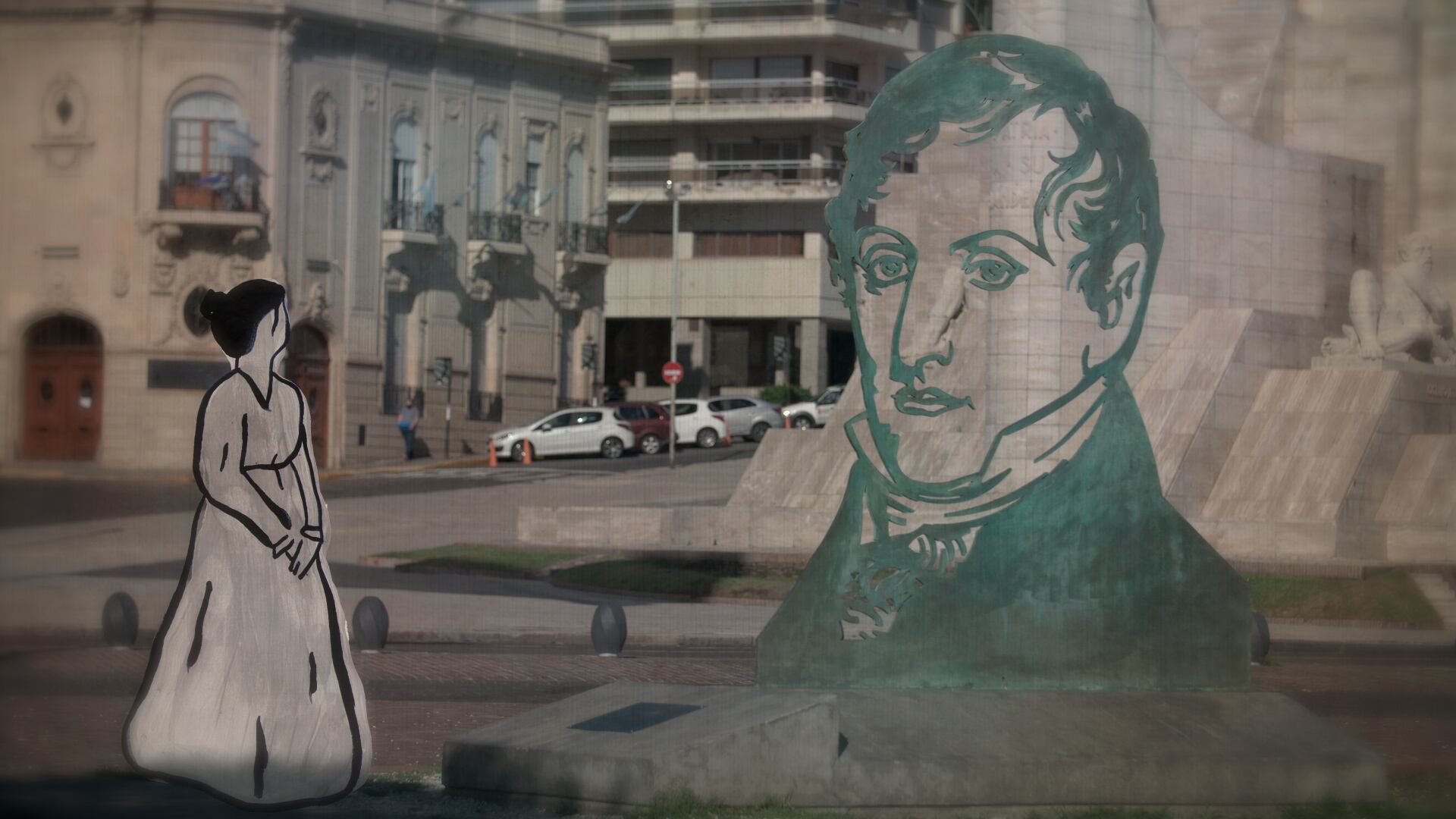 Quién cosió la primera bandera argentina creada por Belgrano.