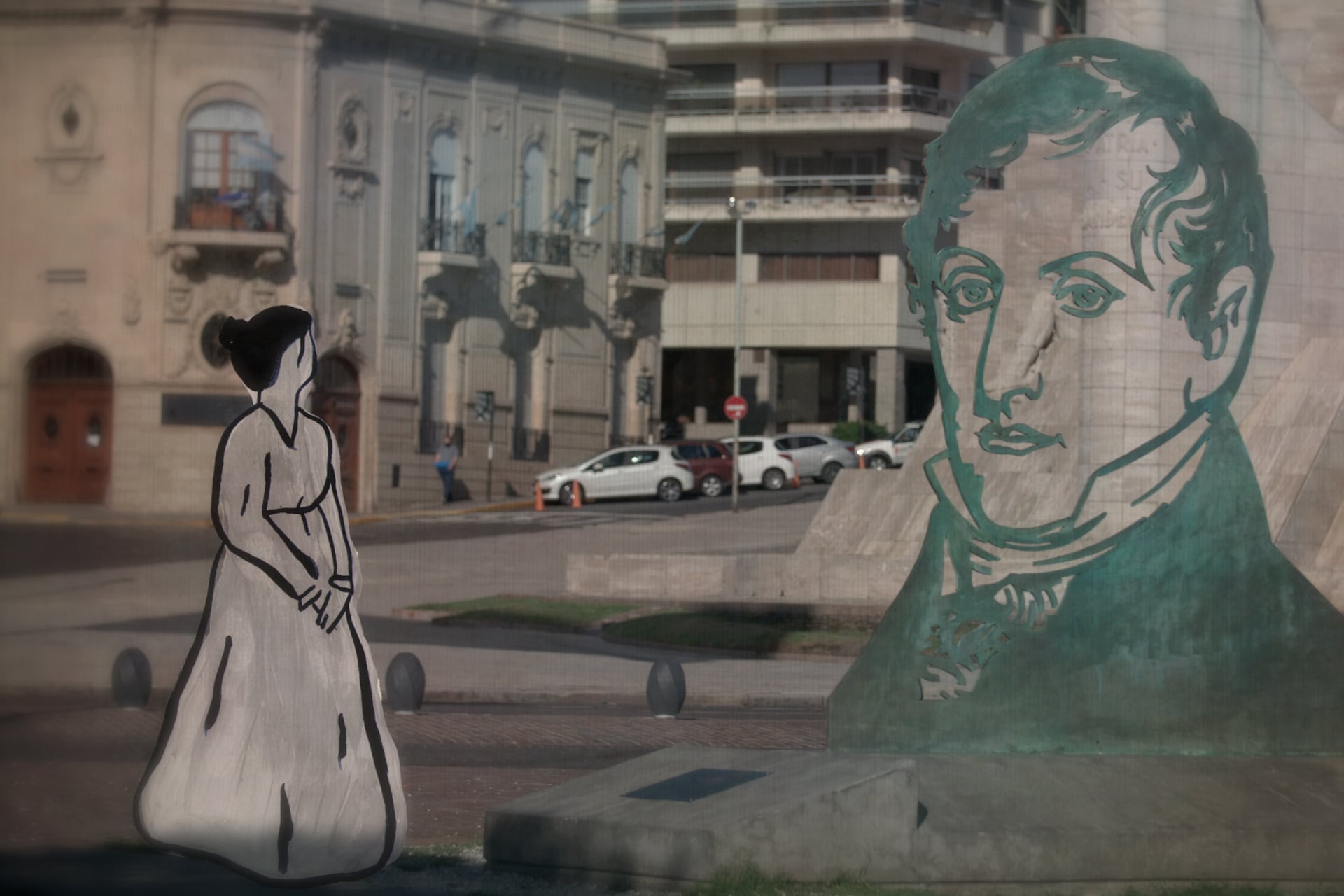 Quién cosió la primera bandera argentina creada por Belgrano.