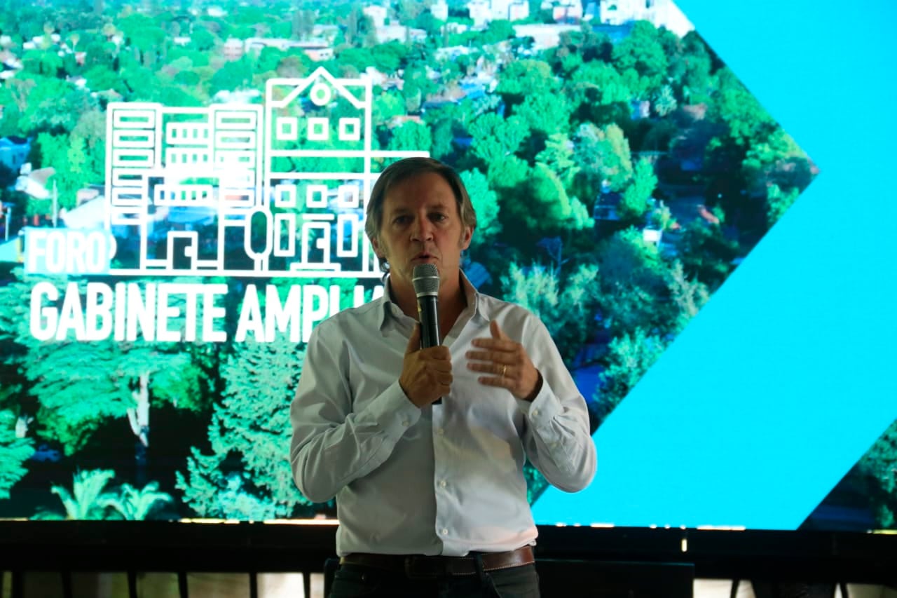 Jaime Méndez, intendente de San Miguel. 
