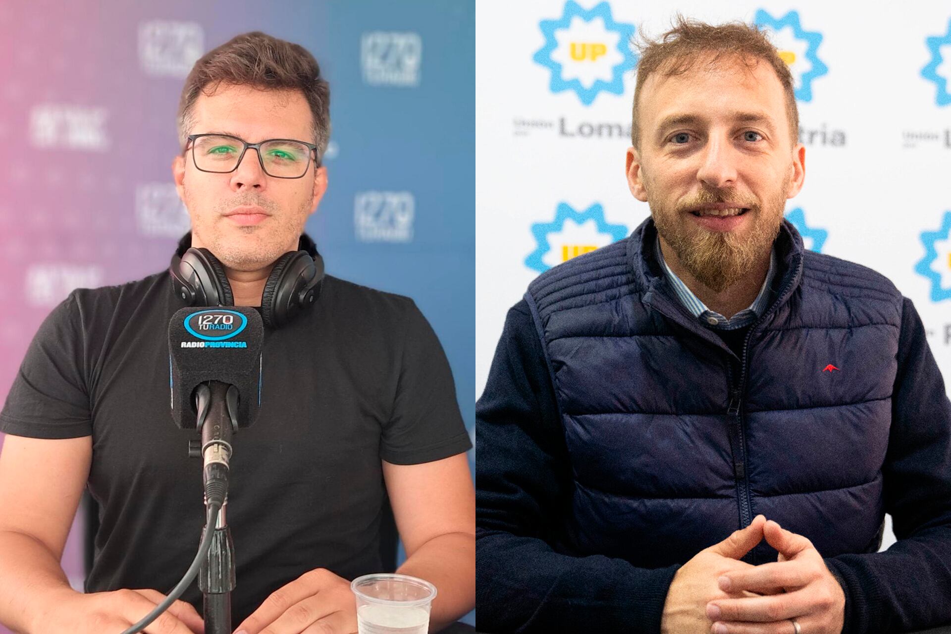 Santiago Pérez Teruel y Federico Otermín. 