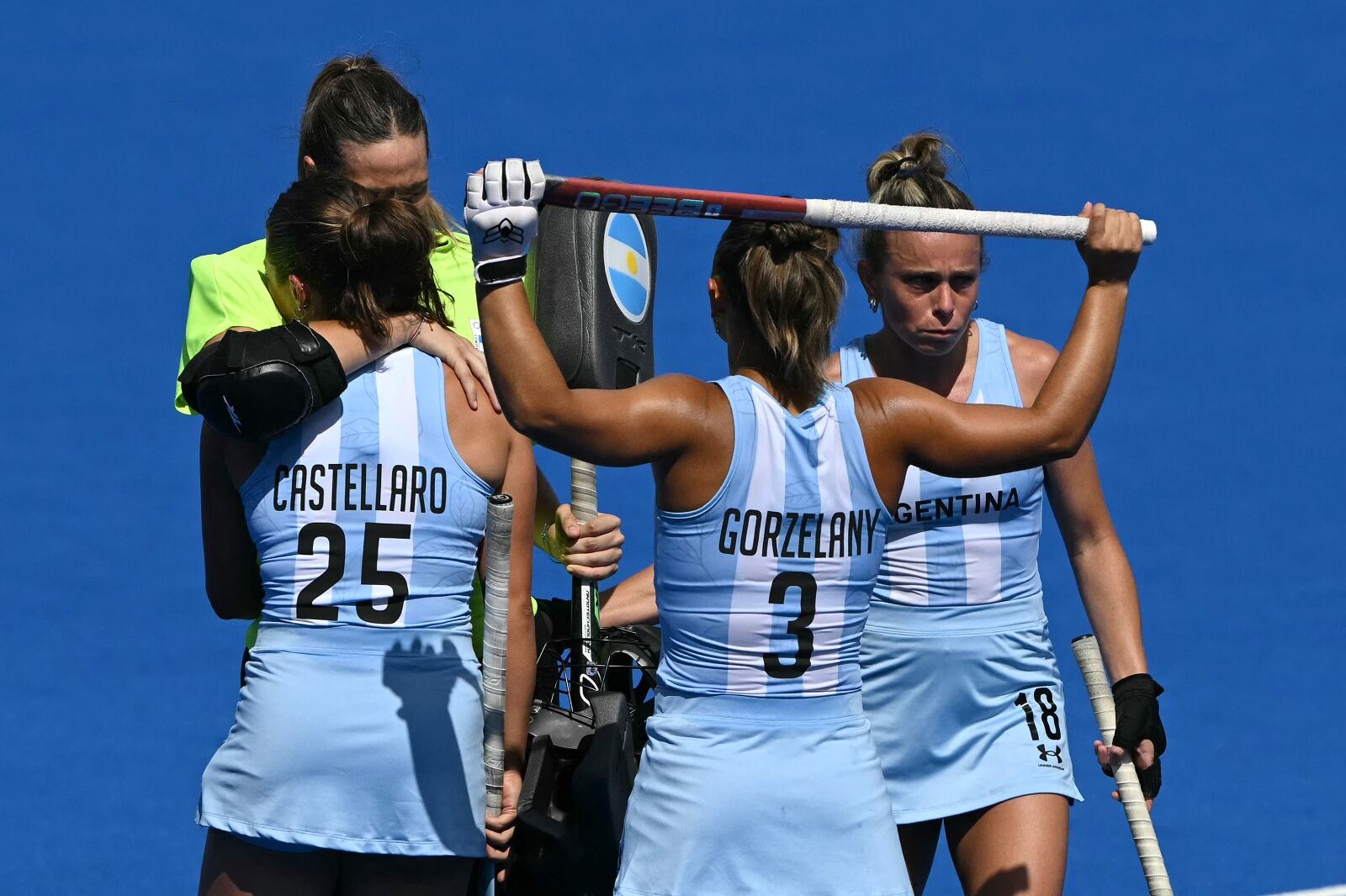 El dolor de Las Leonas por la derrota en las semifinales